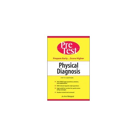 Physical Diagnosis PreTest Self Assessment Review McGraw Hill