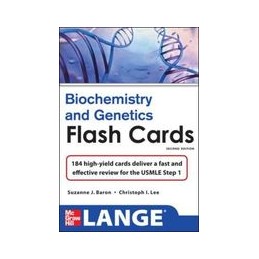 Lange Biochemistry and Genetics Flash Cards 2/E