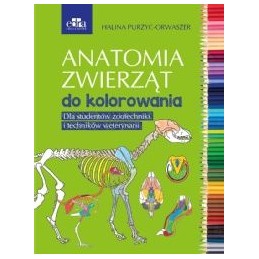 Anatomia zwierząt do kolorowania