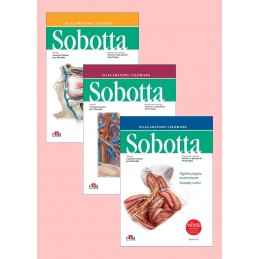 * Atlas anatomii człowieka Sobotta  cz. 1-3  (angielskie mianownictwo anatomiczne)
