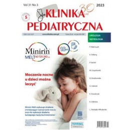 Klinika pediatryczna nr 2023/3 - urologia, nefrologia
