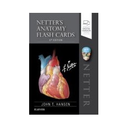 Netter's Anatomy Flash Cards