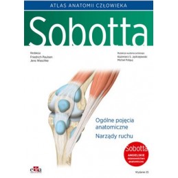 Atlas anatomii człowieka Sobotta cz. 1 (angielskie mianownictwo anatomiczne)