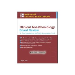 McGraw-Hill Specialty Board Review: Clinical Anesthesiology Board Review