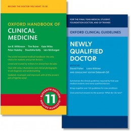 Oxford Clinical Guidelines: Newly Qualified Doctor and Oxford Handbook of Clinical Medicine pack