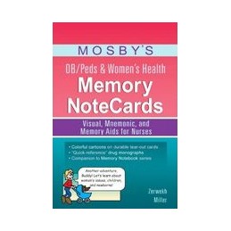 Mosby's OB/Peds & Women's Health Memory NoteCards