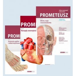 PROMETEUSZ Atlas anatomii człowieka. Tom  1-3. (łacińska i polska nomenklatura)