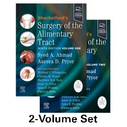 Shackelford's Surgery of the Alimentary Tract, 2 Volume Set Shackelford's Surgery of the Alimentary Tract, 2 Volume Set