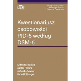 Kwestionariusz osobowości PID-5 według DSM-5