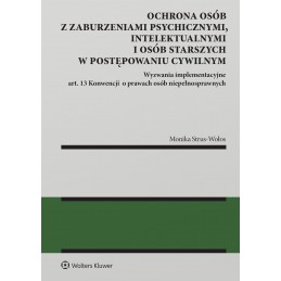 Ochrona osób z zaburzeniami...