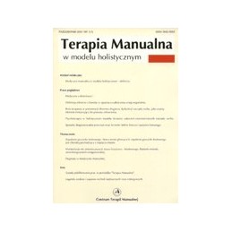 Terapia manualna w modelu...