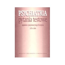 Psychiatria - pytania...