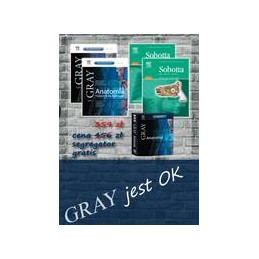 Atlas anatomii człowieka Sobotty + Gray Anatomia. Podręcznik dla studentów. Tom 1-2