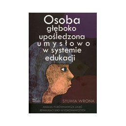 Osoba głęboko upośledzona...