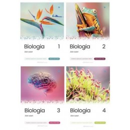 Biologia - zbiór zadań tom  1-4 (Matura 2023-2025)