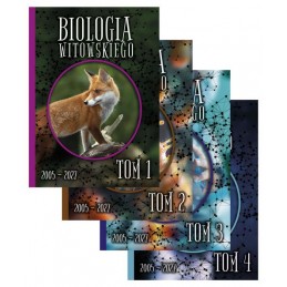 Biologia Witowskiego - tom 1-4 komplet