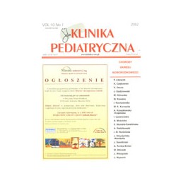 Klinika pediatryczna nr 2002/1 - choroby okresu noworodkowego