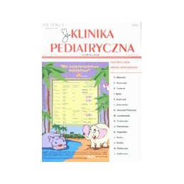 Klinika pediatryczna nr 2002/3 - gastrologia wieku dziecięcego