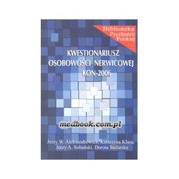 Kwestionariusz osobowości nerwicowej KON-2006 + CD
