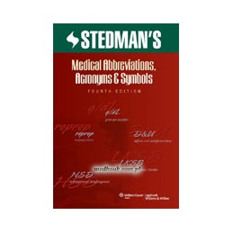Stedman's Abbreviations, Acronyms & Symbols, Fourth Edition Intranet