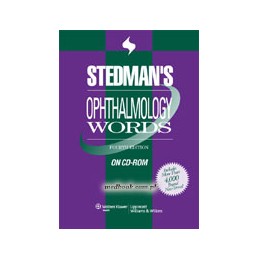 Stedman's Ophthalmology Words, Fourth Edition, on CD-ROM