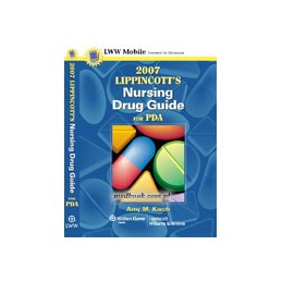 2007 Lippincott's Nursing Drug Guide for PDA