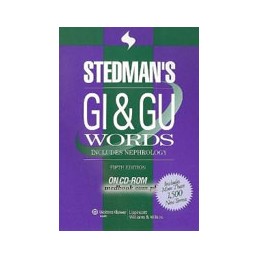 Stedman's GI & GU Words, Fifth Edition, on CD-ROM