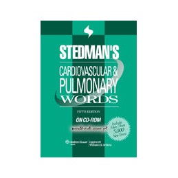 Stedman's Cardiovascular & Pulmonary Words, Fifth Edition, on CD-ROM