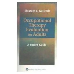 Occupational Therapy Evaluation for Adults