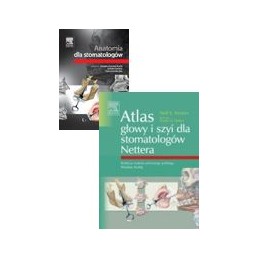 Atlas głowy i szyi dla stomatologów Nettera + Anatomia dla stomatologów