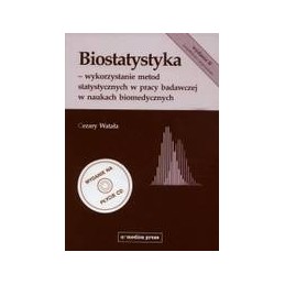 Biostatystyka - wykorzystanie metod statystycznych w pracy badawczej w naukach biomedycznych (CD)