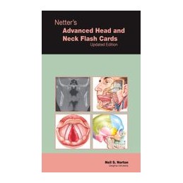 Netter's Advanced Head & Neck Flash Cards Updated Edition