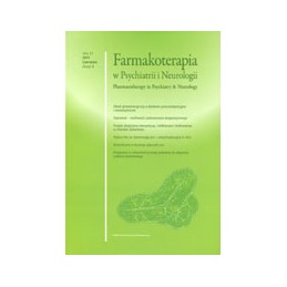 Farmakoterapia w Psychiatrii i Neurologii 2011/Marzec/Zeszyt 1