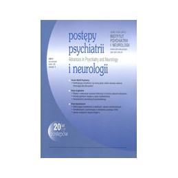Postępy psychiatrii i neurologii 2011/Wrzesień/Zeszyt 3