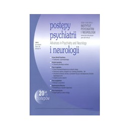 Postępy psychiatrii i neurologii 2011/Grudzień/Zeszyt 4