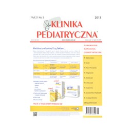 Klinika pediatryczna nr 2013/3 - pulmonologia, alergologia, choroby infekcyjne