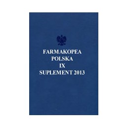 Farmakopea polska IX - suplement 2013