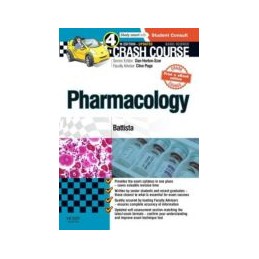 Crash Course: Pharmacology Updated Print + eBook edition