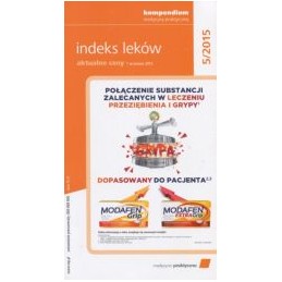 Indeks leków - aktualne ceny 2015/5