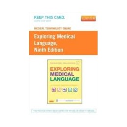 Medical Terminology Online for Exploring Medical Language (Access Card)