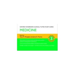 Oxford Handbook Clinical Tutor Study Cards: Medicine