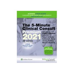 5-Minute Clinical Consult 2021 Premium: 1-Year Enhanced Online Access + Print