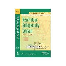 The Washington Manual&174 Nephrology Subspecialty Consult