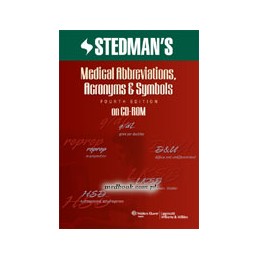 Stedman's Medical Abbreviations, Acronyms and Symbols, Fourth Edition on CD-ROM (Starter Kit)