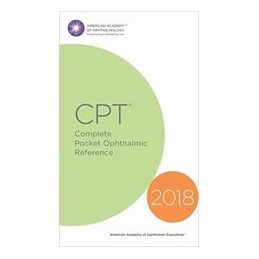 2018 CPT: The Complete Pocket Ophthalmic Reference