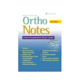 Ortho Notes: Clinical...