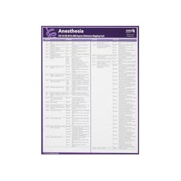 ICD-10-CM 2016 Express Reference Mapping Cards: Multiple Specialties: Anesthesia