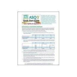 Ages & Stages Questionnaires&174 (ASQ&174-3): Quick Start Guide (Spanish) / Guia Rapida en Espanol: A Parent-Completed Child M