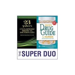 Super Duo: Vallerand Drug Guide 17th Edition & Taber's 23rd Edition