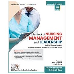 Textbook of Nursing Management and Leadership for BSc Nursing Students